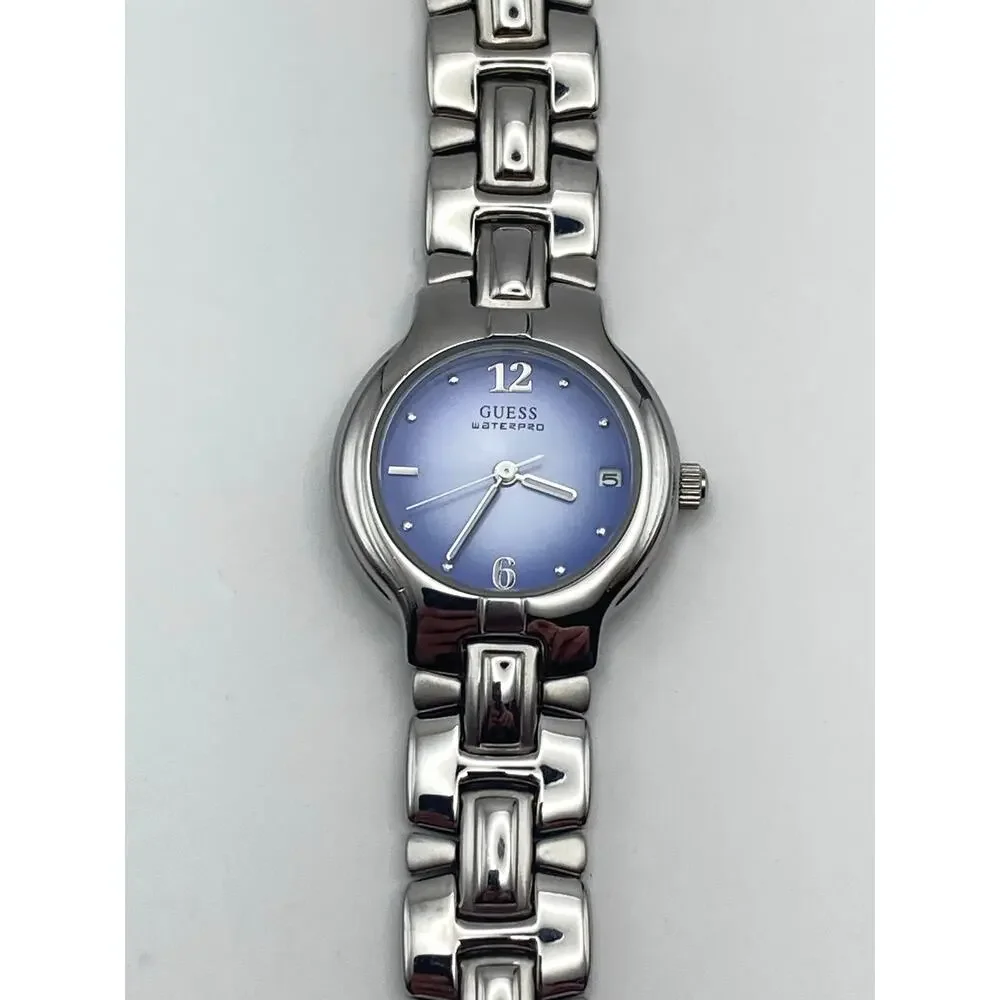 Guess Waterpro Women's Watch 26mm  - New Battery WR 100m Wrist 6.75-7